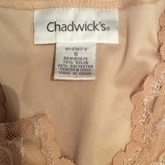 Gorgeous Pale Peach Vintage Lace Blouse SM - Picture 6 of 8